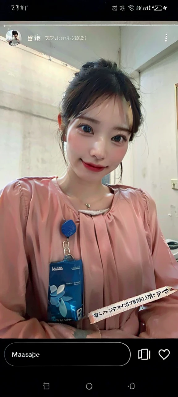 (​masterpiece:1.3), (8K, Photorealsitic, Raw photography, Top image quality: 1.4), Japan high school girls、(Random hairstyles:1.2)、cleavage of the breast:1.2、Super Detail Face、Eye of Detail、double eyelid、Bring your chest together、sharp focus:1.2、prety woman:1.4、light brown hair、top-quality、​masterpiece、超A high resolution、(Photorealsitic:1.4)、Highly detailed and professional lighting smile、Loose and light knitwear、Shoulder out、slender、serious facial expression、short-haired、Fatal position