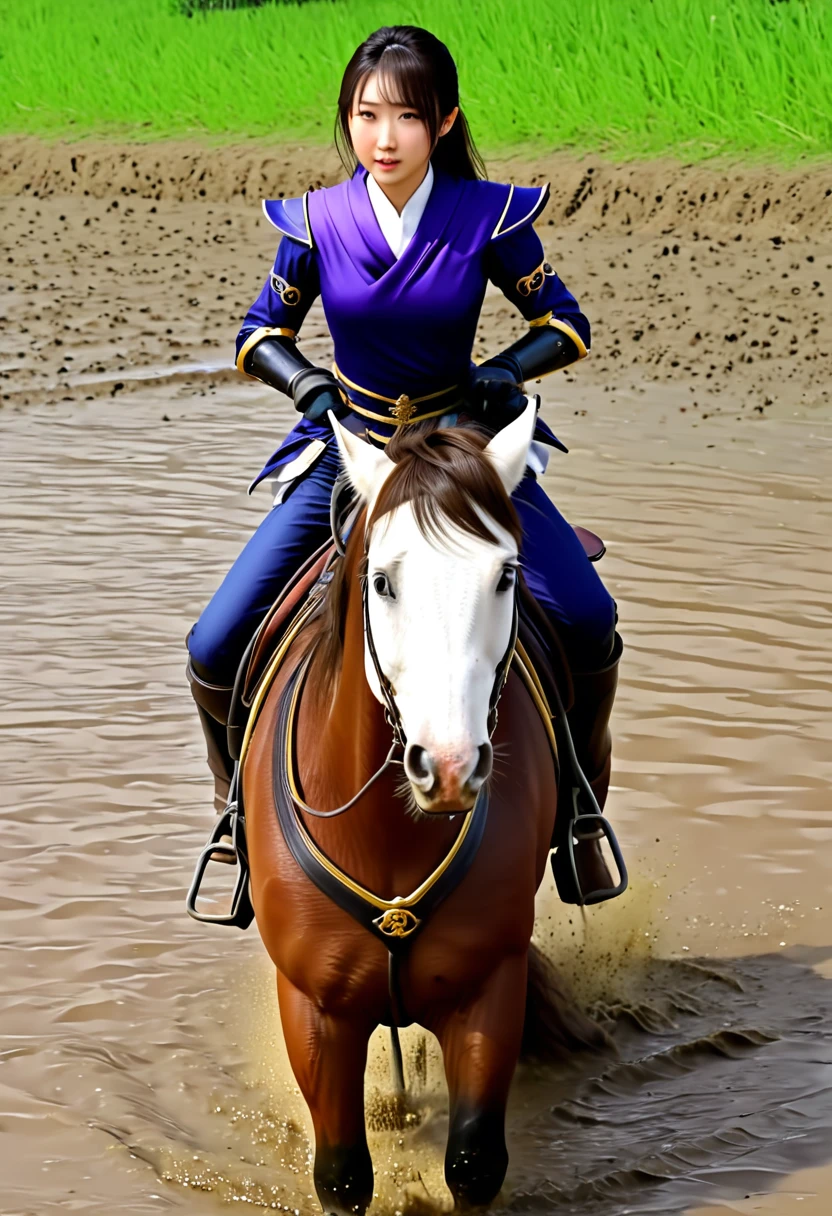 (((masterpiece))),(((Highest quality))),((Tabletop:1.4, Highest quality)), (Realな写真:1.4),
((1 cute girl knight)),rodeo,
(超High resolution:1.2),, wonderful, Very detailed CG Unity 8k wallpaper, Very detailed, High resolution,fat horse ridden by japanese girl,
Soft Light, Beautiful detailed girl, Droopy eyes,Very detailedな目と顔, Beautiful and exquisite nose, Beautiful and exquisite, horse ridden by a girl can't move because its drowned in the sticky muddy pitfall:10.0 ,Displeased face:4.0,Real,Stir,Anatomically correct,action horse riding scene while struggle fighting,muddy pitfall
