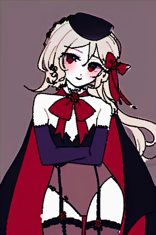 ((Лучшее качество)), ((шедевр)), (подробный), A half-naked vampire in stockings