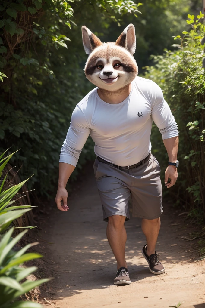 Zootopia sloth with gray shirt