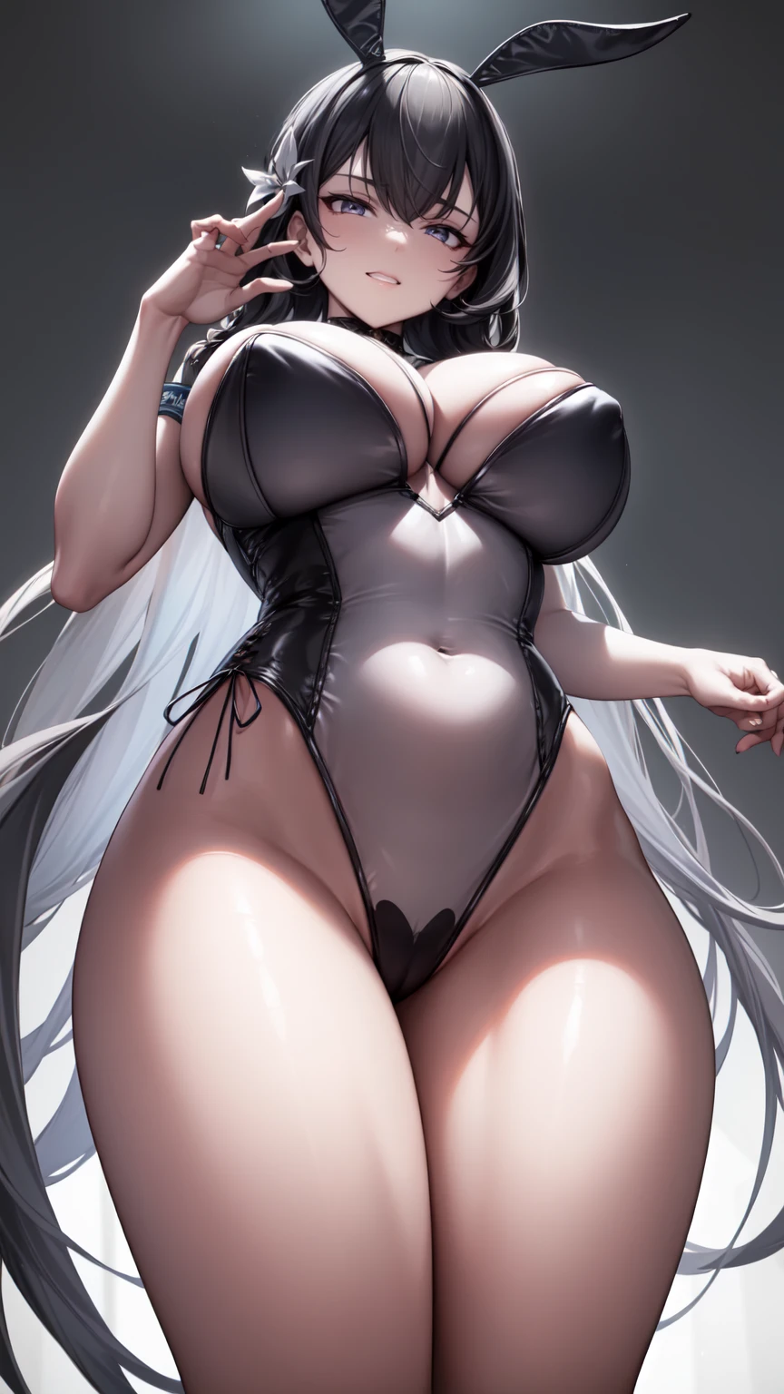 mary, 1girl, solo, standing, open clothes, armband, wide hips, from below, purple eyes, infirmary, needle, Slim waist, Constriction, 8K, Photorealista, Large bust, red blush, she look spicy, Formidable, armband, mary, translucent bunnysuit, sexy, leotard, playboy bunny, see-through, bunnysuit, strong lighting, (Nargas), fit derrier, posterior view, bottom less, Raised hands, thighs thighs thighs thighs,Voluptuous body, Plump body and beautiful nipples, Dynamite Body, White thigh length toned muscle structure, ((((ultrahigh resolution)))), best quality, high resolution, 1girl, glowing_eyes, neon eyes, (ultra detailed eyes:0.7, beautiful and detailed face, detailed eyes:0.9), bright lighting, large chested, smile, ((perfect hands)), beautiful lighting, ((beautiful)), good anatomy, correct proportions, sexy, naughty, smirk, lewd, blush, seductive, seductive smile, attractive girl, sexy girl, lewd girl, intricate details, chromatic aberration, (masterpiece), ultra details, ultra quality, navel, white highlights, sharp eyes, (looking at viewer), detailed face, detailed iris, glossy lips, glow, neon lightlacklight:1.4), nsfw, teasing, masterpiece, excellent quality, high quality, partially submerged, bangs, very long hair:1.2) eyelashes, detailed face, detailed eyes, confident smile, detailed lips, night, (Detailed ultra-oily shiny skin:1.1), (extremely detailed CG unity 8k wallpaper), (masterpiece), (best quality), (ultra detailed), finely detail, (Depth of field), she is in hospital, blue bunnysuit, blue bunny suit, bunny ears, short hair,