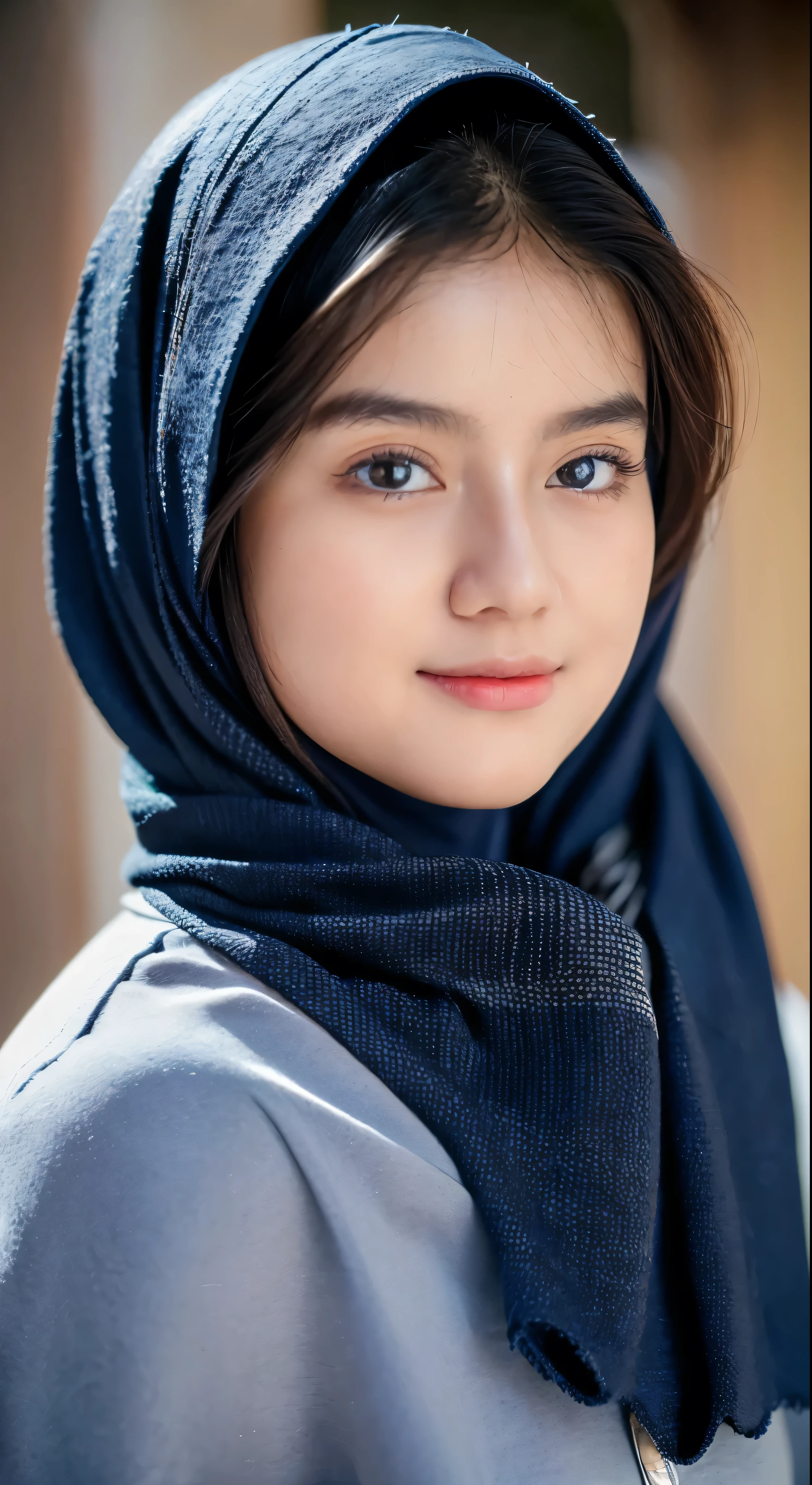 (best quality,4k,8k,highres,masterpiece:1.2),ultra-detailed,eyes detailed, face bright, face glow,(realistic,photorealistic,photo-realistic:1.37),17yeats old girl, Pasmina hijab abaya,blue hijab pasmina,asian korean beautiful girl girl,book,style sex +18,book,erotic Asian korean