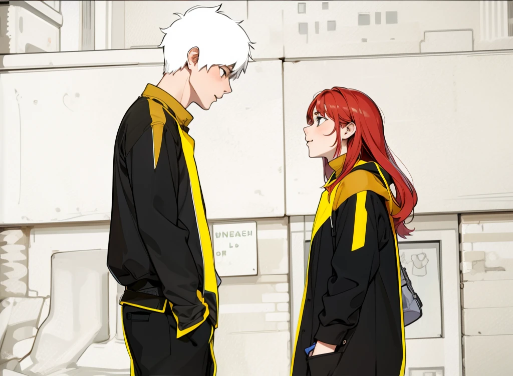 a 17-year-old boy and a 17-year-old girl talk 