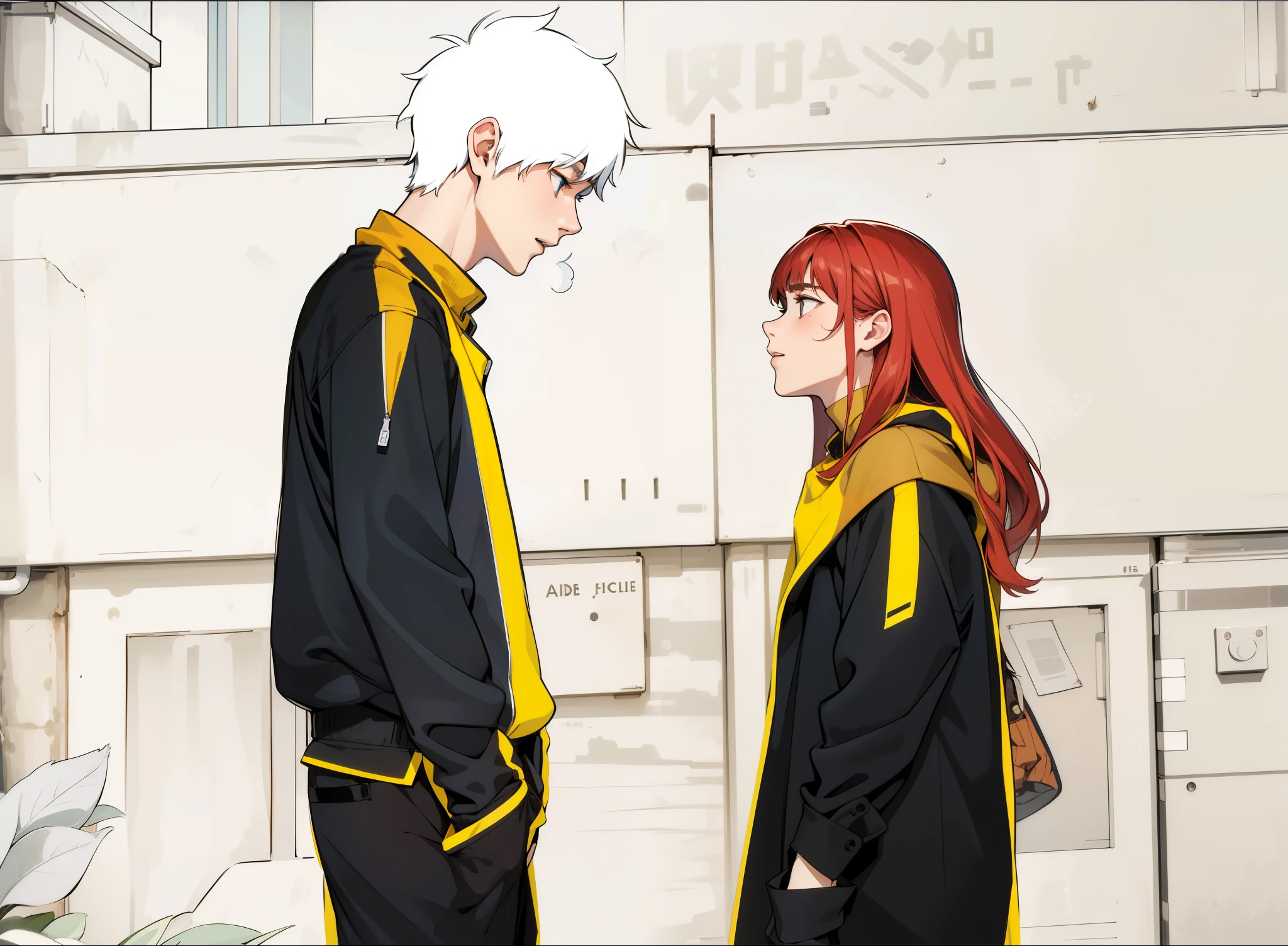 a 17-year-old boy and a 17-year-old girl talk