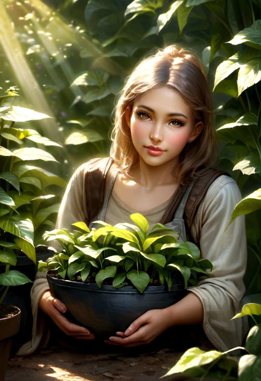 Realistic Growing fresh crops using organic fertilizers