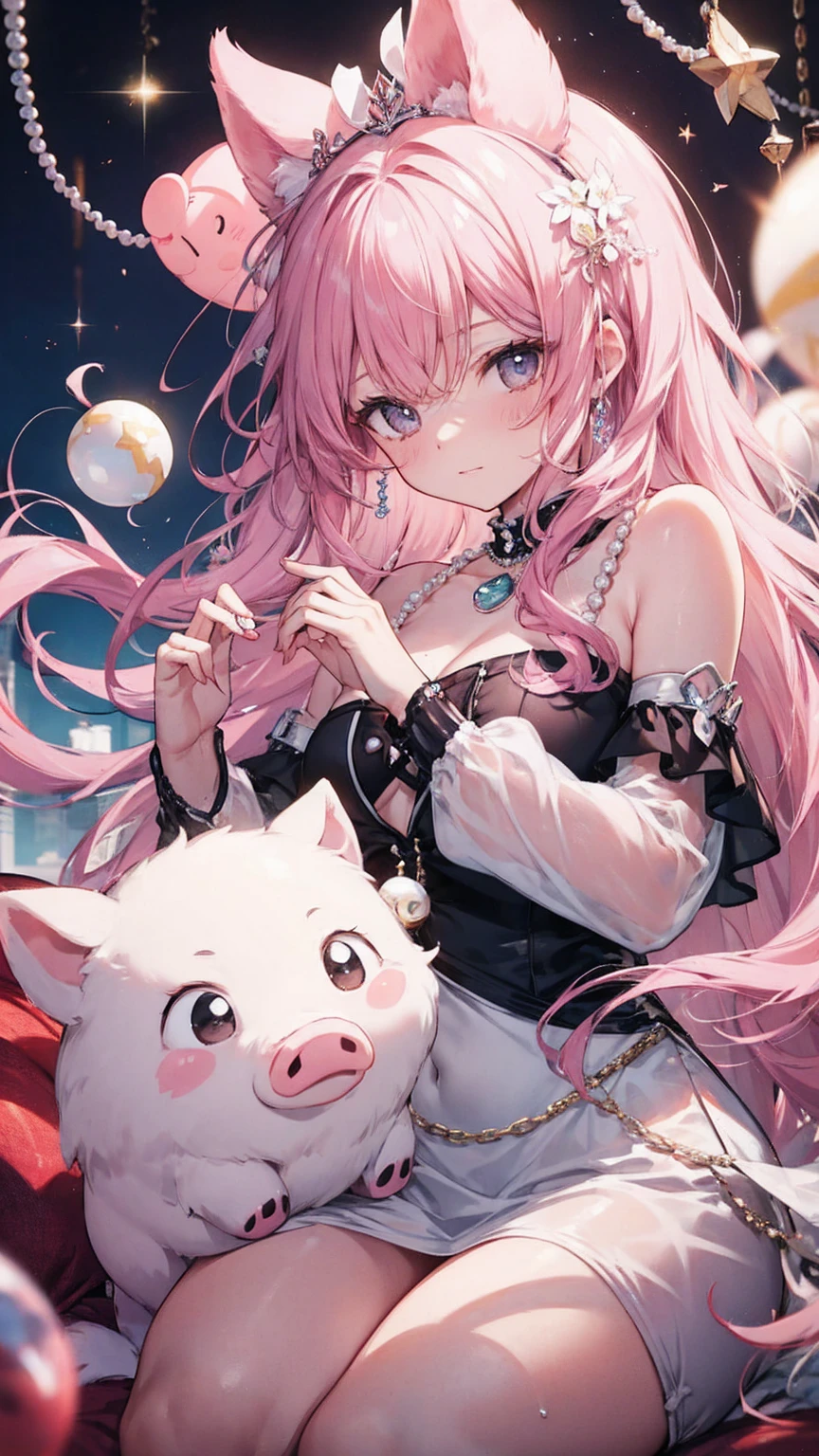 Pearls on pigs