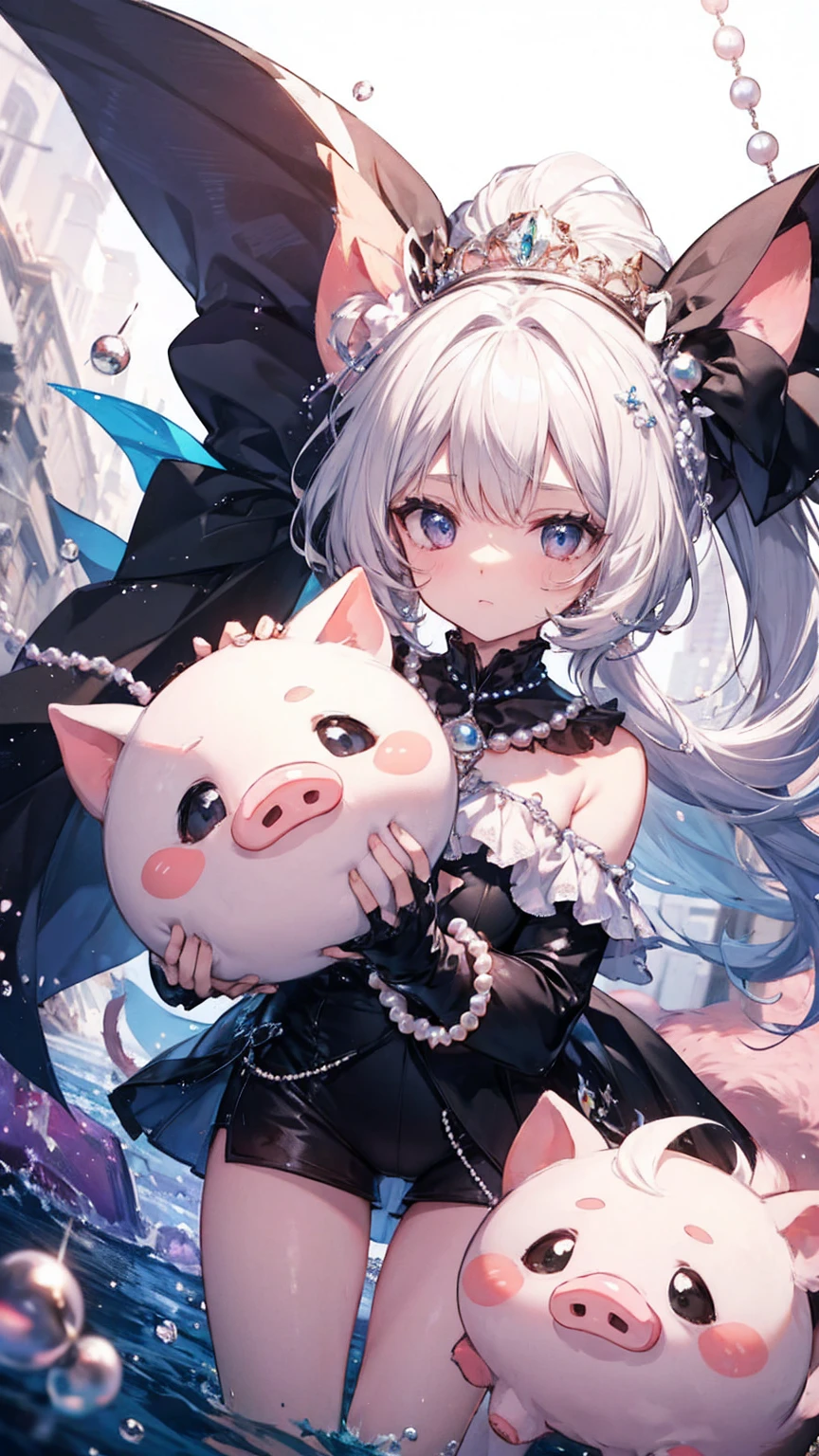 Pearls on pigs