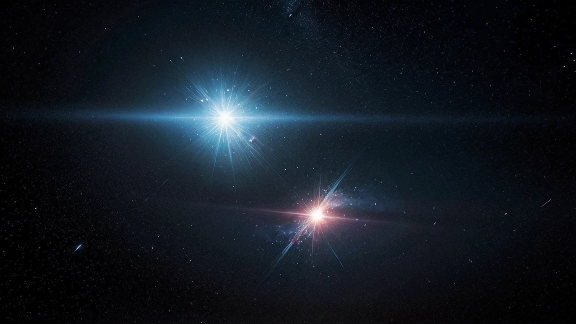 A dynamic montage of cosmic imagery, dreamscapes, bubbles showing someone thinking about a friend, then excitedly bumping into that friend the next day. Another bubble shows someone needing a specific tool, then finding it serendipitously.