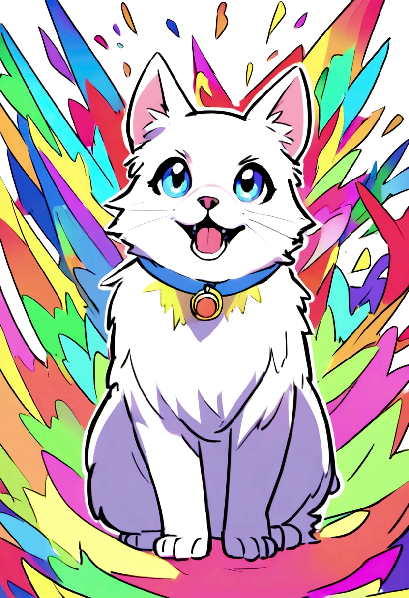 generate me a animated paw without bacground