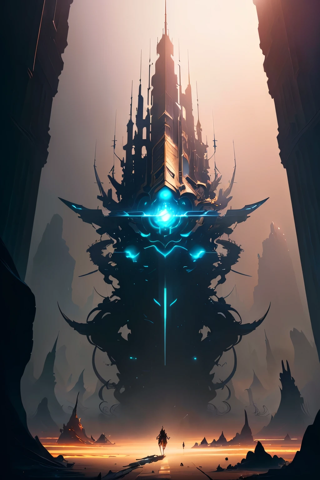 masterpiece, best quality, (extremely detailed CG unity 8k wallpaper), (best quality), (best illustration), (best shadow), absurdres, realistic lighting, (Abyss), beautiful detailed glow, art by PeterMohrBacher,