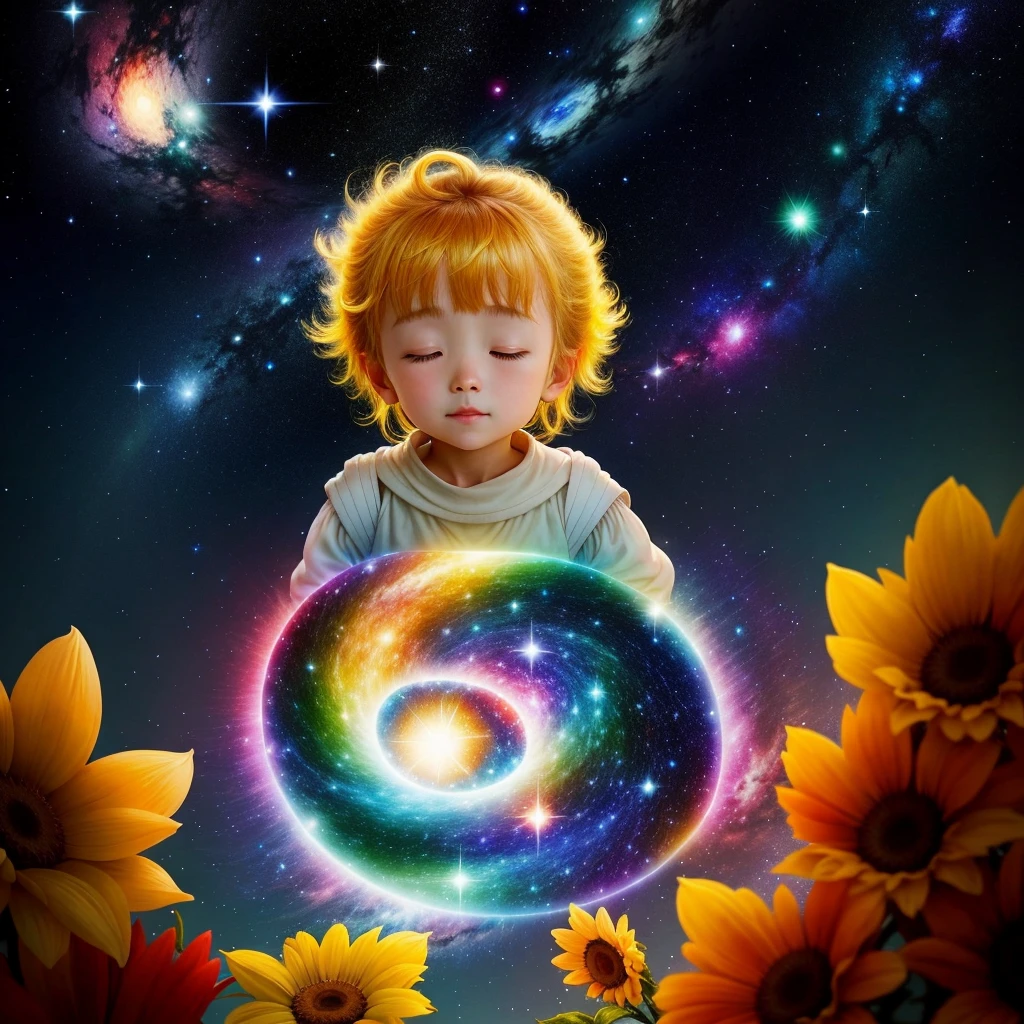Little Light returned to his own galaxy,Her story inspires all the stars。They started helping each other,Together we create a brighter and warmer universe。
Little Light understands,Everyone is unique in the universe,Just shine bravely,Can illuminate each other,Let's create a better world together。