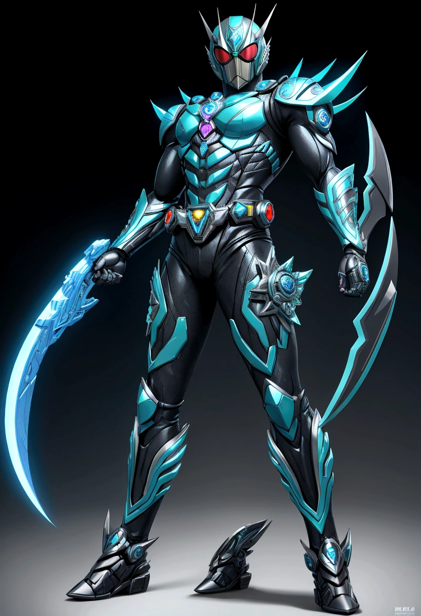 full body kamen rider zeus motif
