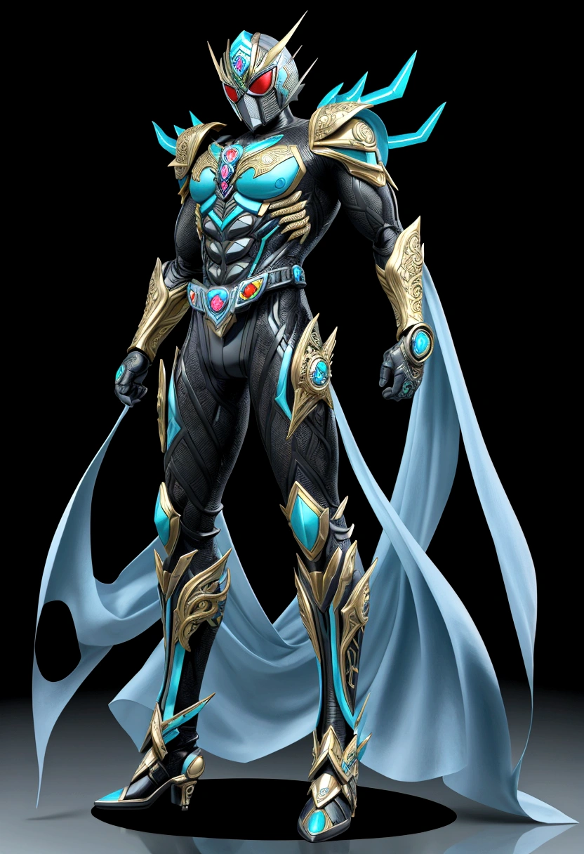 full body kamen rider zeus motif