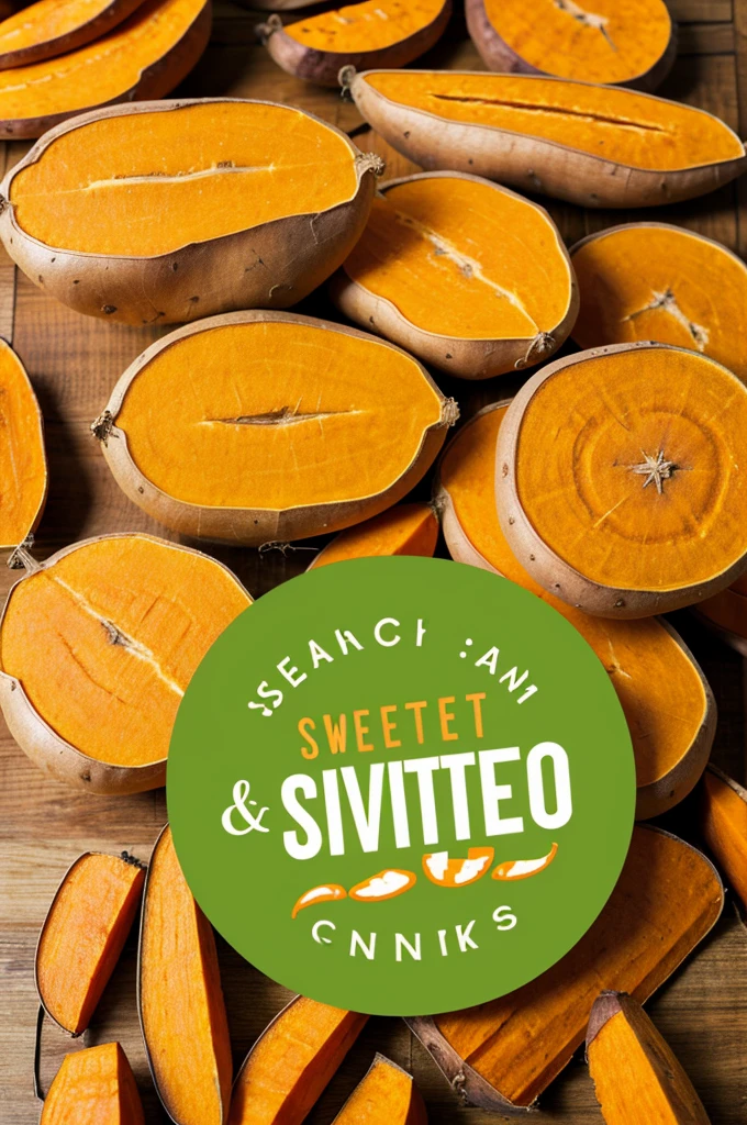 Healthy snacks brand logo (sweet potato, I'm eating) fitmunch calls