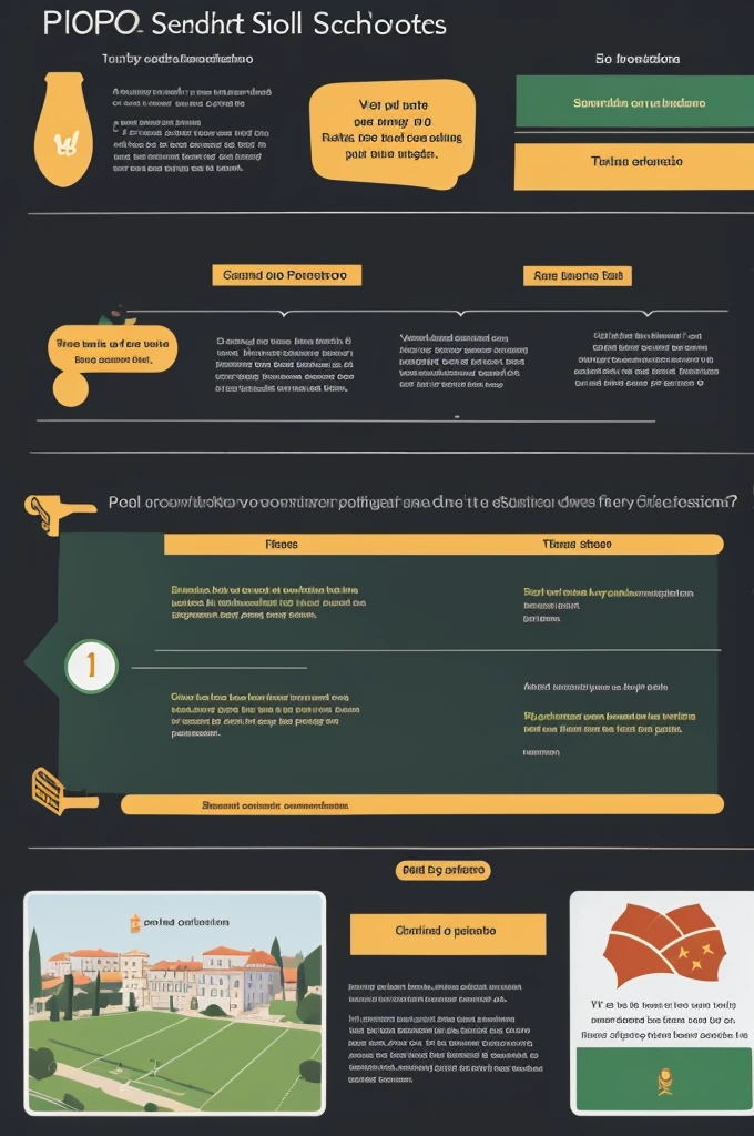 Portuguese school infographic