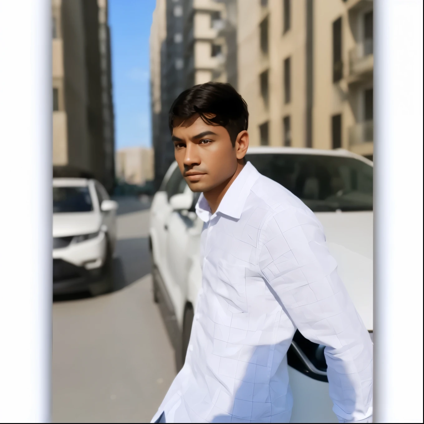 Make tha photo 3d type but not so advance make it lightly 