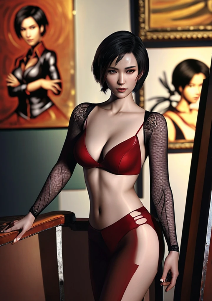 ((best qualityer)), ((work of art)), (detailded), Ada Wong,