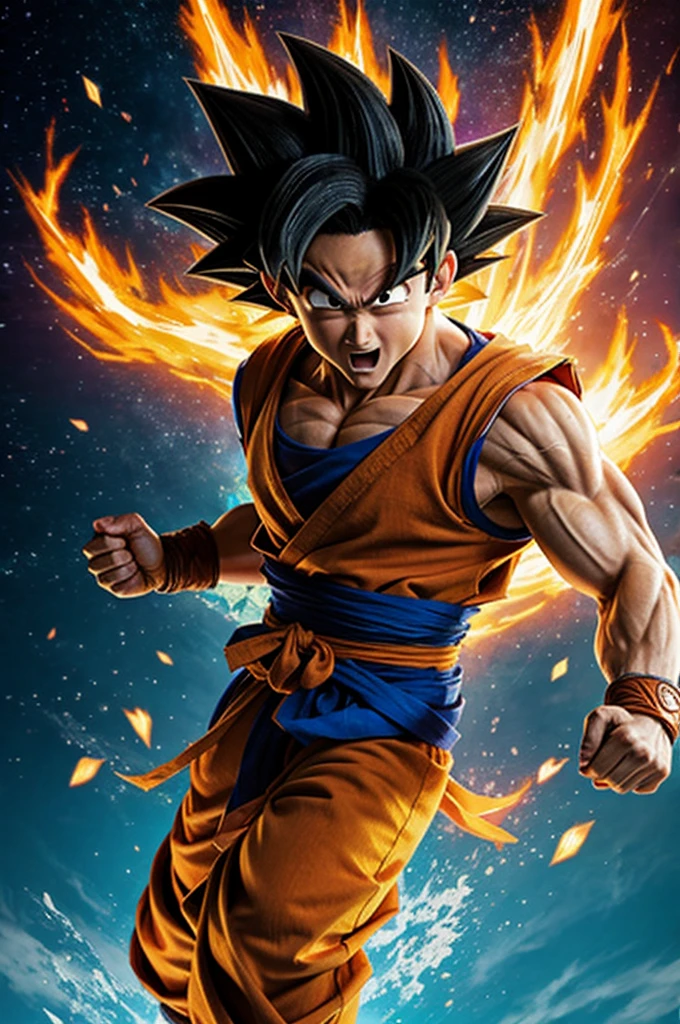 Goku encuerado 