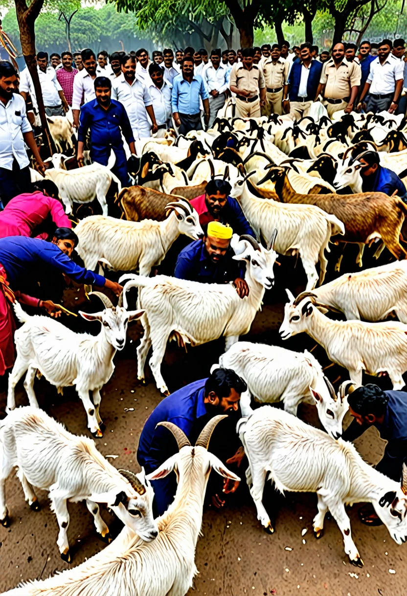 127 goats saved from sacrifice in Delhi for ₹11 lakh