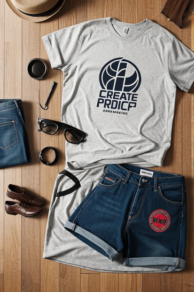 Create a logo for a clothing production