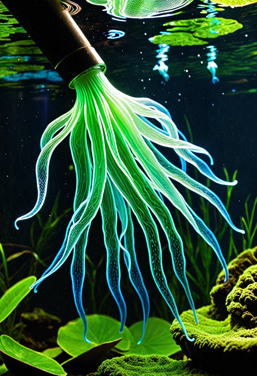 Luminaels have a unique physiology that allows them to thrive in both aquatic and terrestrial environments. They possess webbed fingers and toes, and their skin secretes a gentle, fragrant oil that protects them and enhances their glowing appearance. Their internal anatomy includes bioluminescent organs that provide them with energy and light. They do not consume food in the traditional sense but absorb energy from their surroundings, particularly from natural light sources.