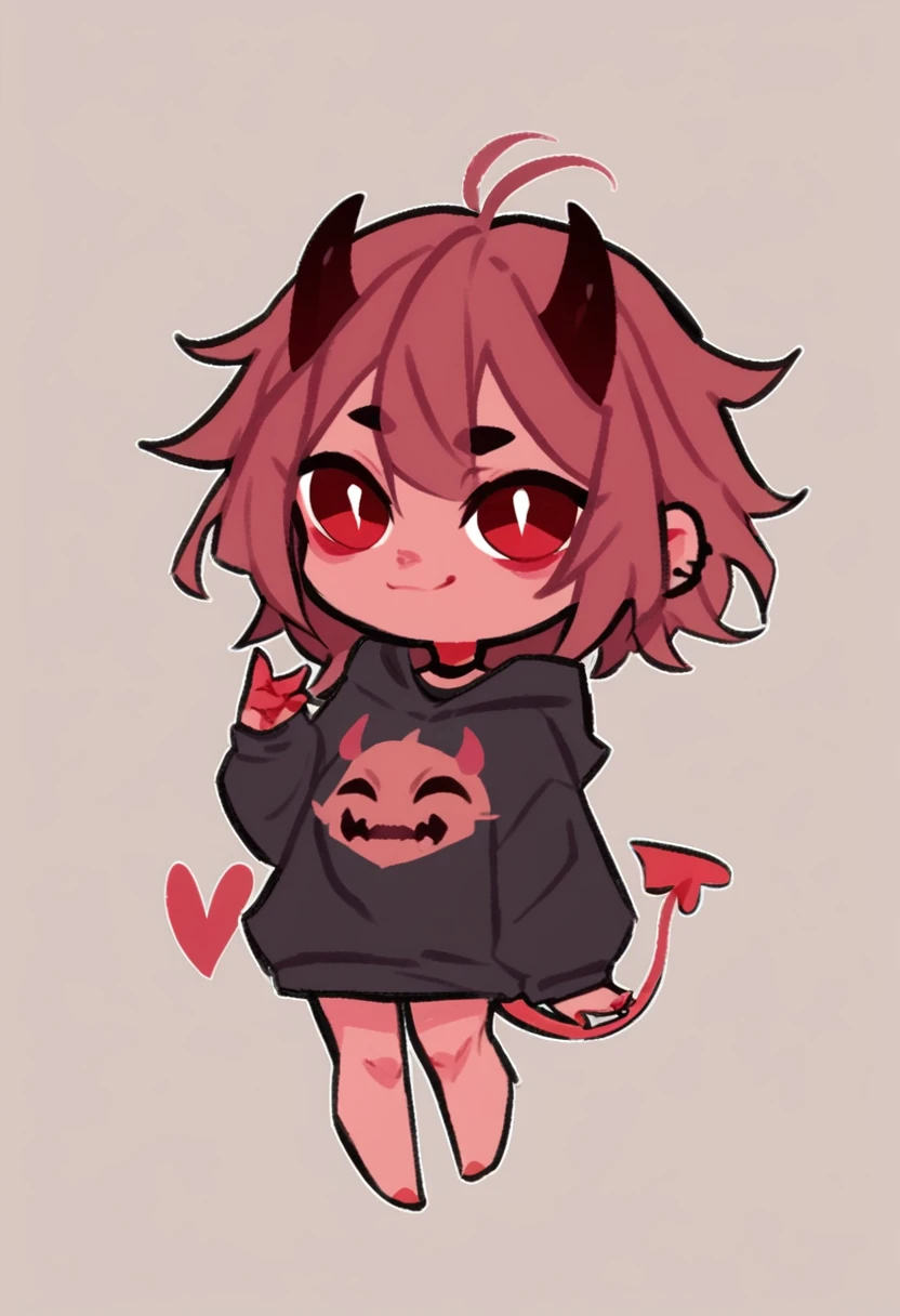 Basic Demon Chibi score_9, score_8_up, score_7_up, dijor, cute, chibi, demon - SeaArt AI