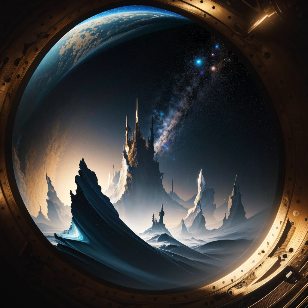 abstract dream, space, intricate, grand scale, alone, cinematic film still, insane detail, sharp focus, depth of field, realistic lighting, (realistic perspective), complex, (multiple subjects), 8k, ((masterpiece)), artstation, highly detailed, sharp focus