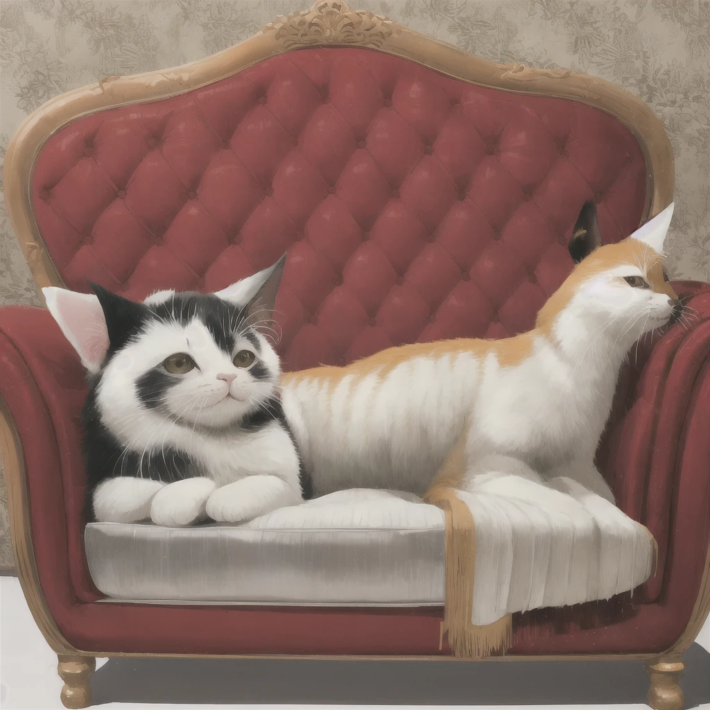 Cute classic single sofa