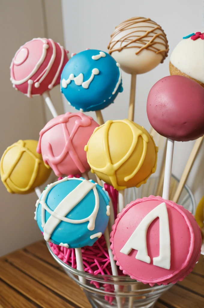 Logo con cake pop