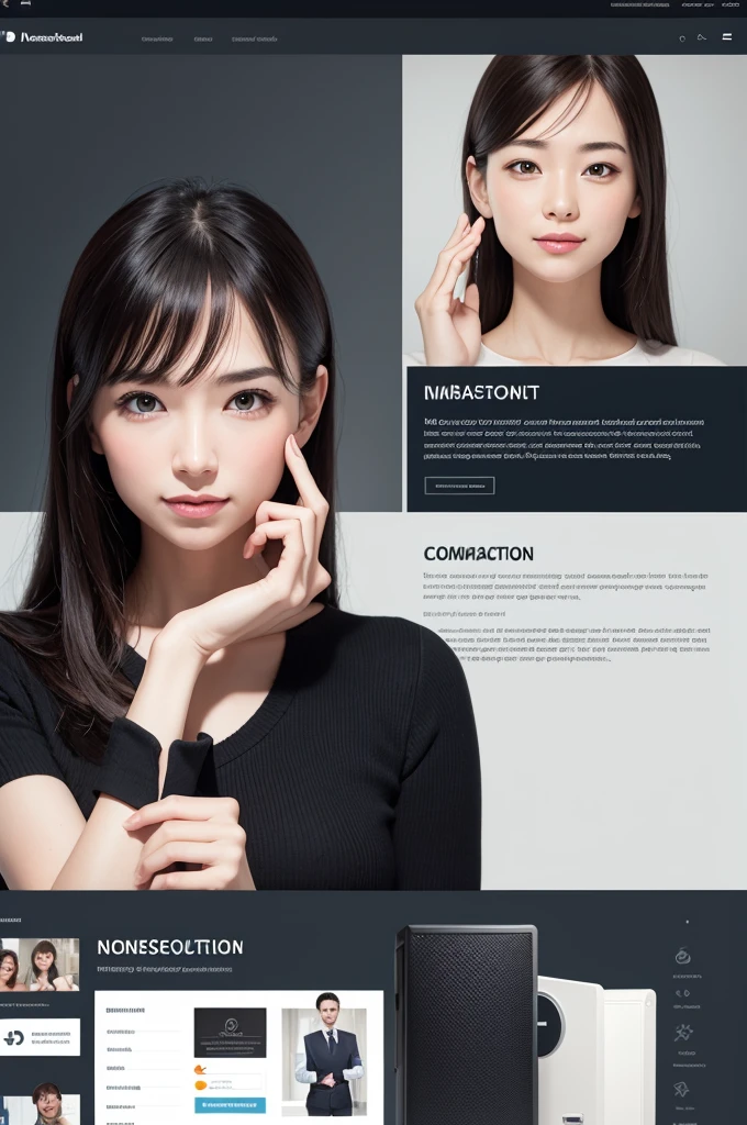 Create an image for the non-verbal communication website