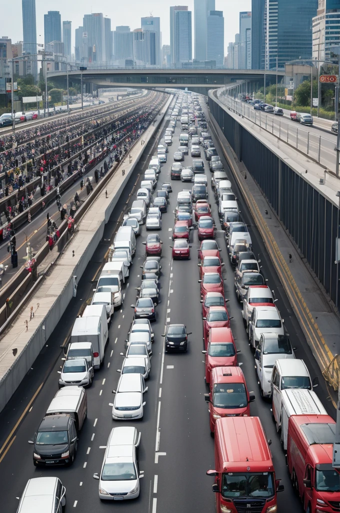 Image about the congestion about you