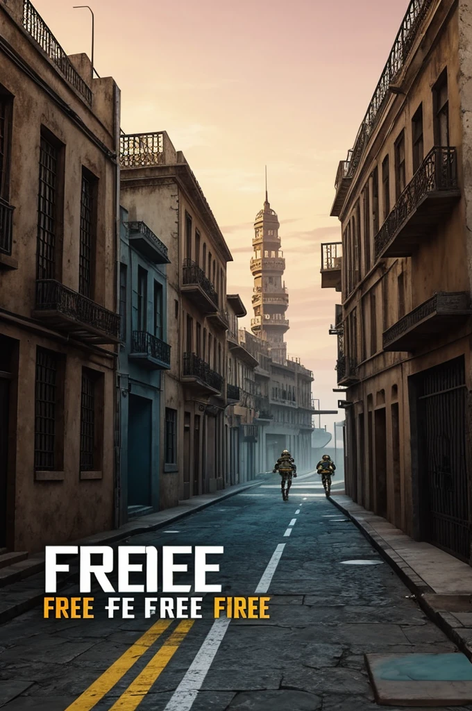 Crea un logo gamer de free fire