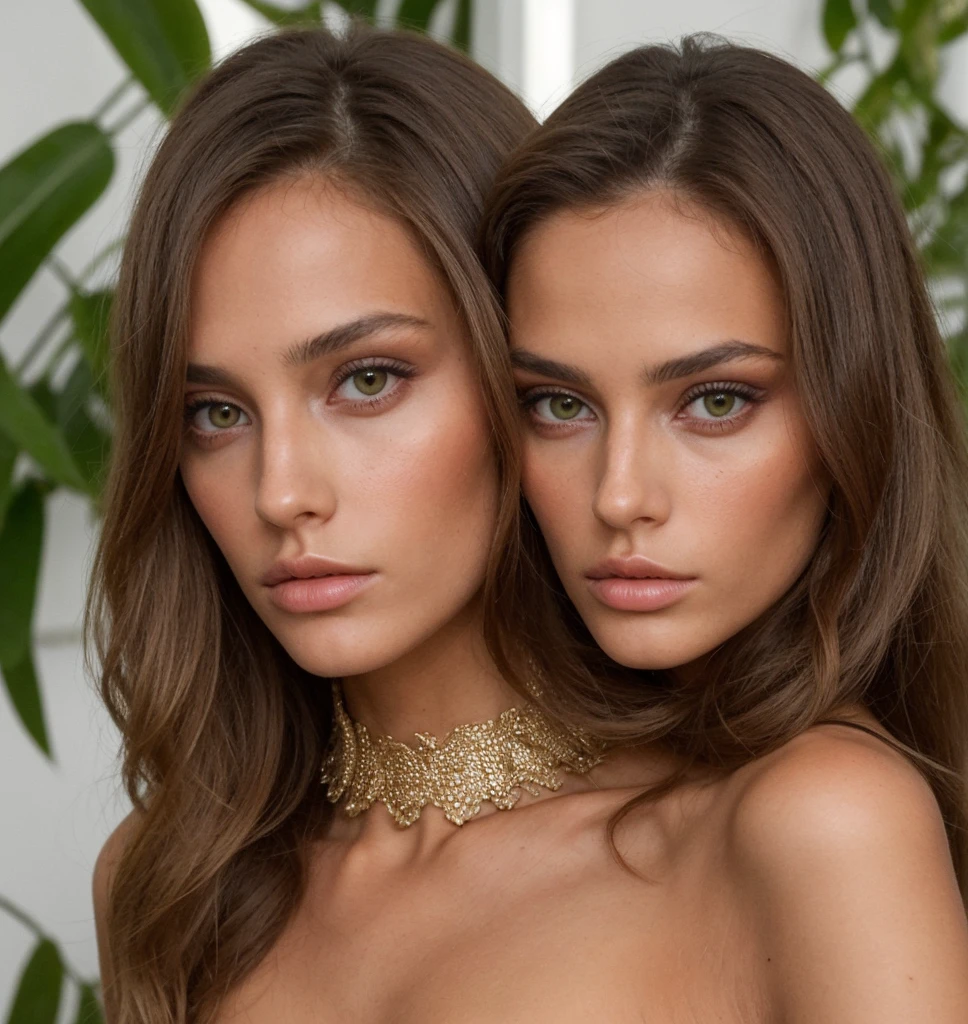 1girl in, age19, Solo, Long hair, Colossal tits, Looking at Viewer, brunhair, Bare shoulders, Brown eyes, jewely, Full body, a necklace, off shoulders, Sweaters, Realistic, A sexy, beautiful woman with long dark hair, similar to margot robbie, face in extremely detailed and high quality 4k, facing the camera, perfect lighting on her face, 4k, photorealistic, masterpiece, high quality, extremely detailed, cinematic lighting, dramatic pose, elegant, sensual, center the image