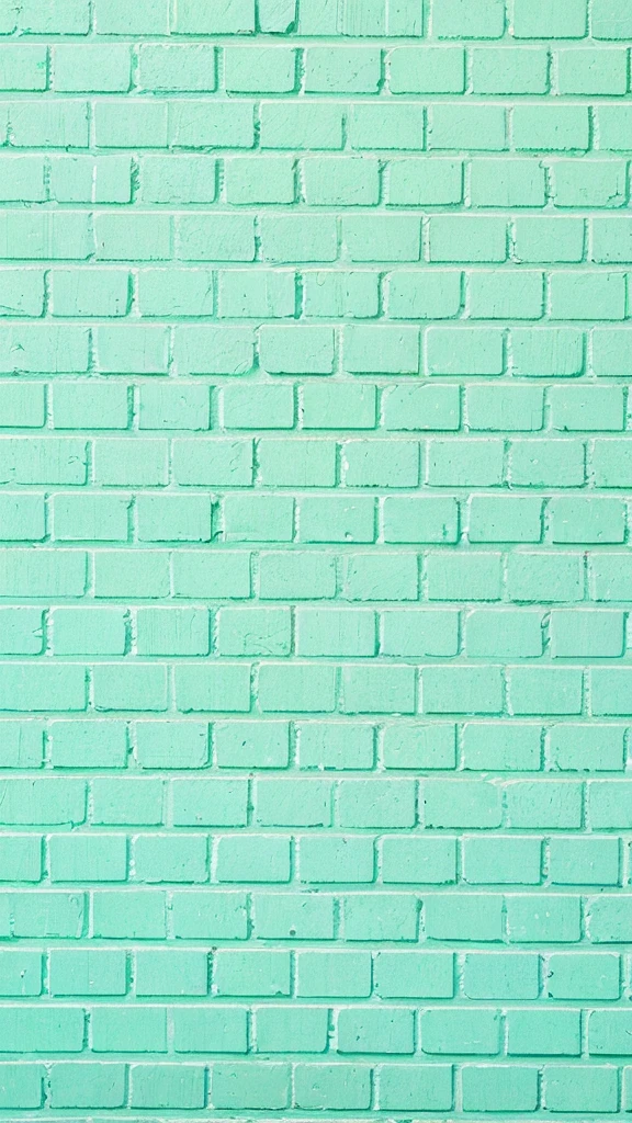 Green brick wall wallpapers, HD 4K