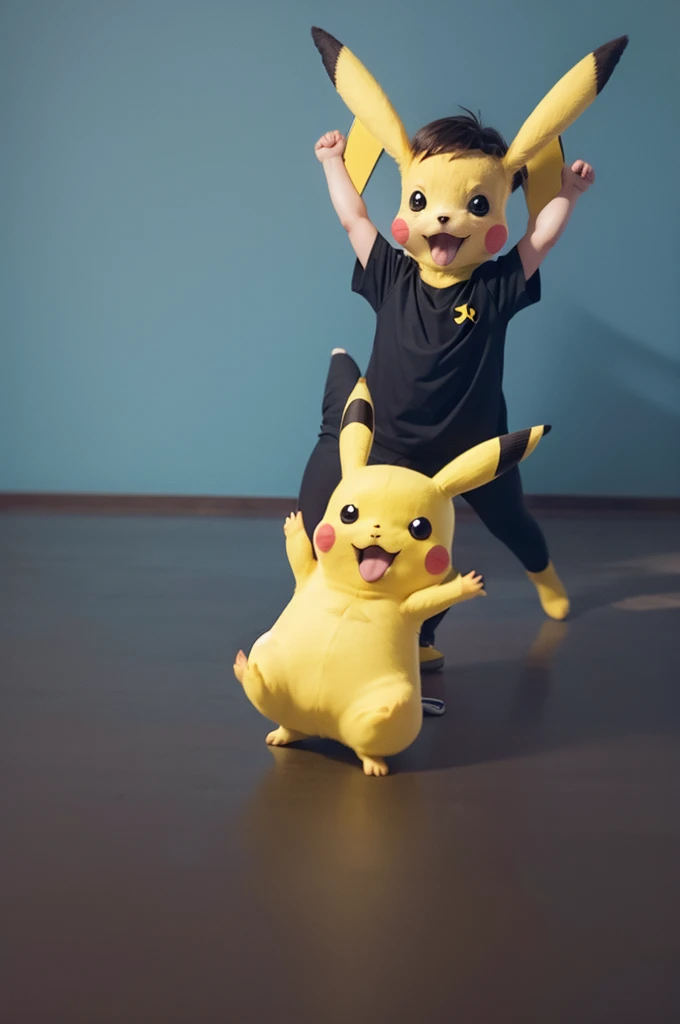 Pikachu in t pose