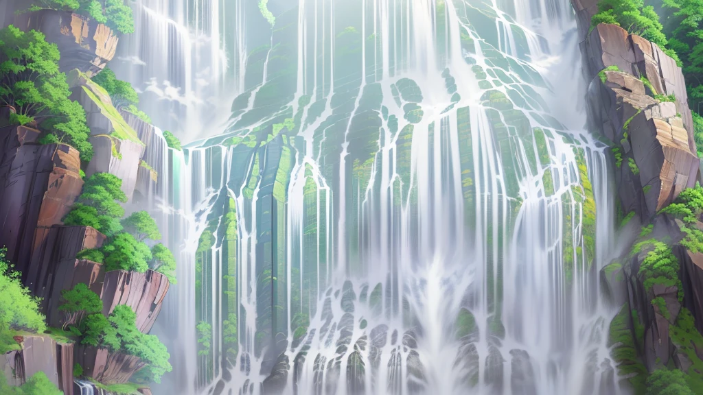 Anime Style、waterfall