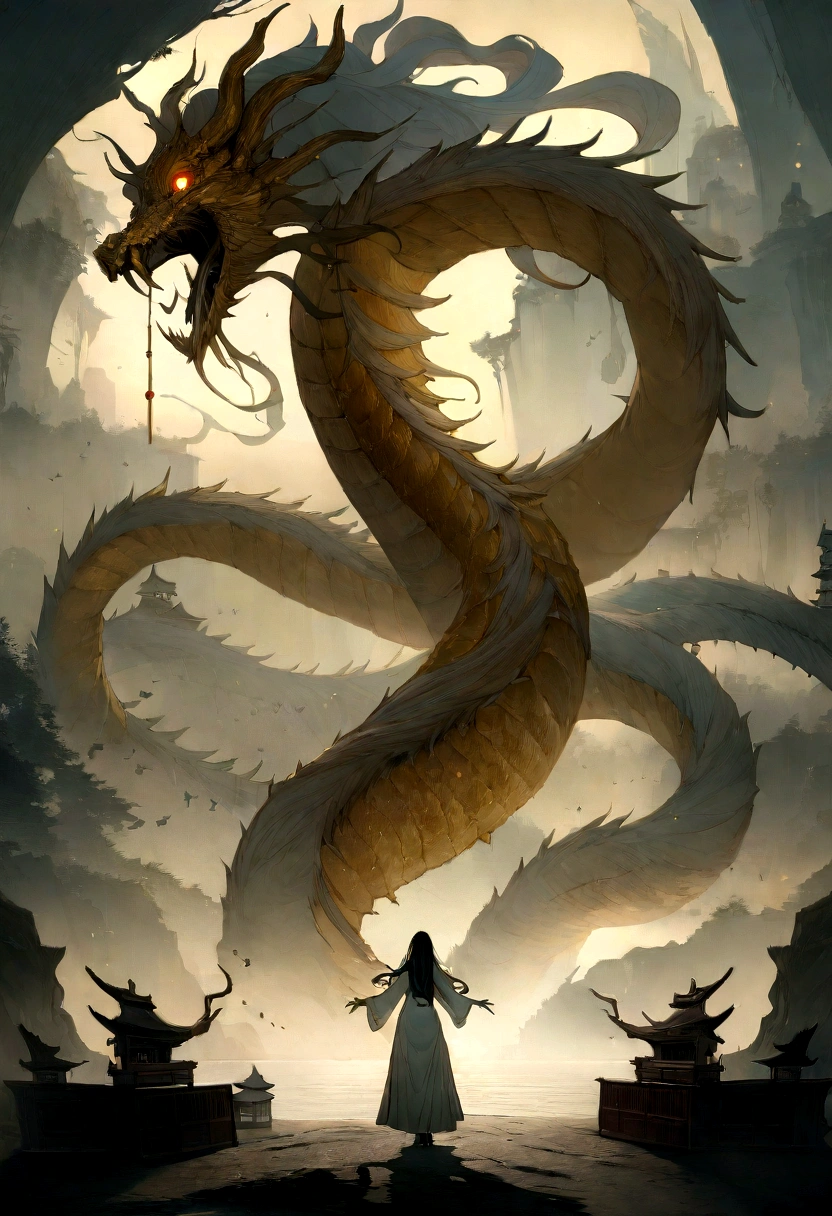 There is no Nuwa to make up the sky, Father Qu lit a fire every day, Shennong tastes hundred herbs, The Institute of Mythology was established successively with various countries after decades of efforts, Much of the myth of their country has been restored, But the Dragon Kingdom did not progress, Everything disappeared without a trace, And no traces and words can be found. The mythology of the Dragon Kingdom is blank，And a long history，The years have been trying to heal the near-fiery times that have made prosperity, Until today，It is still ridiculed as passive by countries