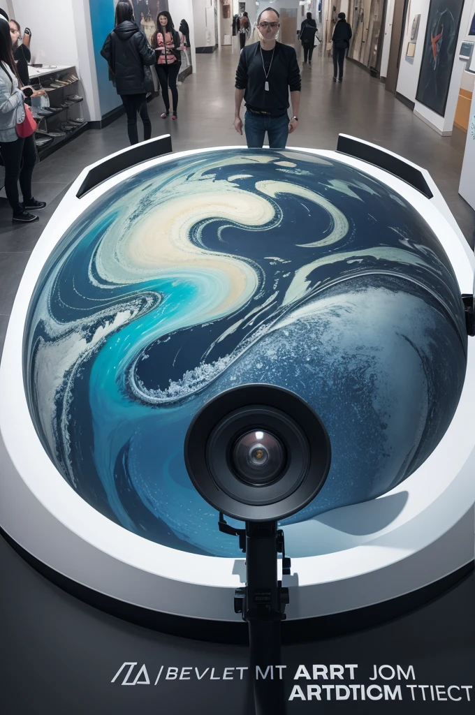 Make an image about art and technologies