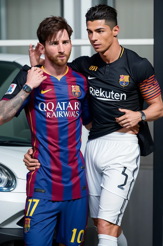 Messi taking 51 together with Cristiano Ronaldo
