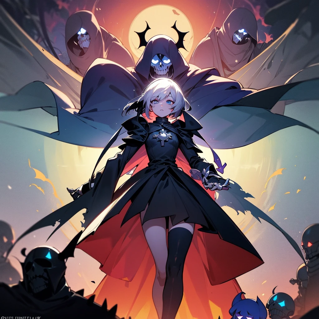 What would happen if the main character from the game soul knight, got into the world of undertale, If only he were instead of Frisk. Write a script for his complete passage If he chose the path of genocide, with every location with every enemy and with every dialogue and every puzzle, every fight, each death and their order and taking into account the nature of the characters and the lore of undertale and also the lore of soul knight. Can you add dialogues?, taking into account the nature of the characters and describe each battle in more detail.