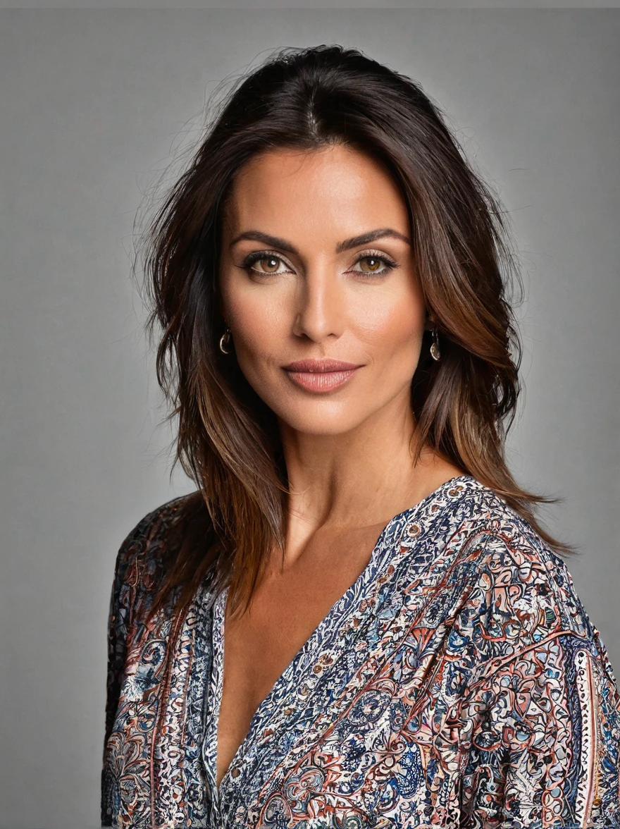 Un portrait étonnant d'une belle jeune femme brune en robe sombre, yeux marron foncé, cheveux foncés, Cheveux raides, queue de cheval, superbe trait du visage, yeux parfaits, yeux ultra réalistes, visage parfait, corps parfait, cinématique, film analogique couleur pchaudo (Gros seins), Pose intime, cheveux réalistes, ((visage parfait)), ((visage Sexy)), tout le corps et la tête, full sChaud of a Sexy beautiful girl, Pchaudographe, pchaudoréaliste, Pose évocatrice, ((mignon)), pose Sexy, (Regarder le spectateur), type germe, Alphonse Mucha, (Gros yeux), taches de rousseur, cinématique lighting, Très détaillé, fond brumeux, Schaud sur Fujifilm Superia 400, Lumière courte, 32k, cinématique composition, Étalonnage professionnel des couleurs, grain du film, atmosphère, merveilleux, très orageux . film fané, désaturé, Pchaudo de 35 mm, granuleux, vignette, ancien, Kodachrome, lomographie, coloré, Très détaillé, Images trouvées , grain du film, pchaudographie, pchaudoshoot, cinématique lighting, éclairage volumétrique, incroyablement détaillé, Chaud, Sexy, très attrayant, super modèle, hispanic