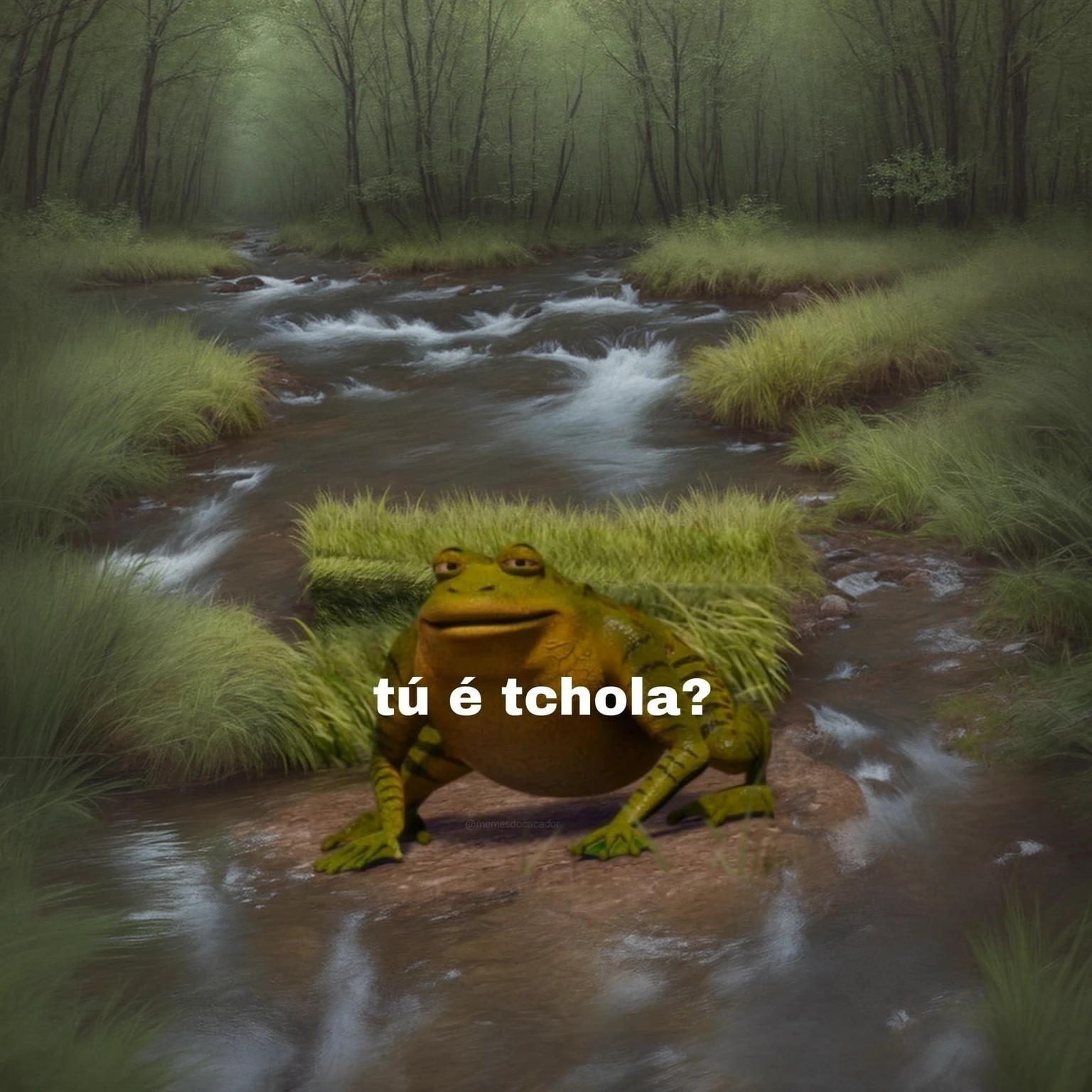 wilderness, grass and streams