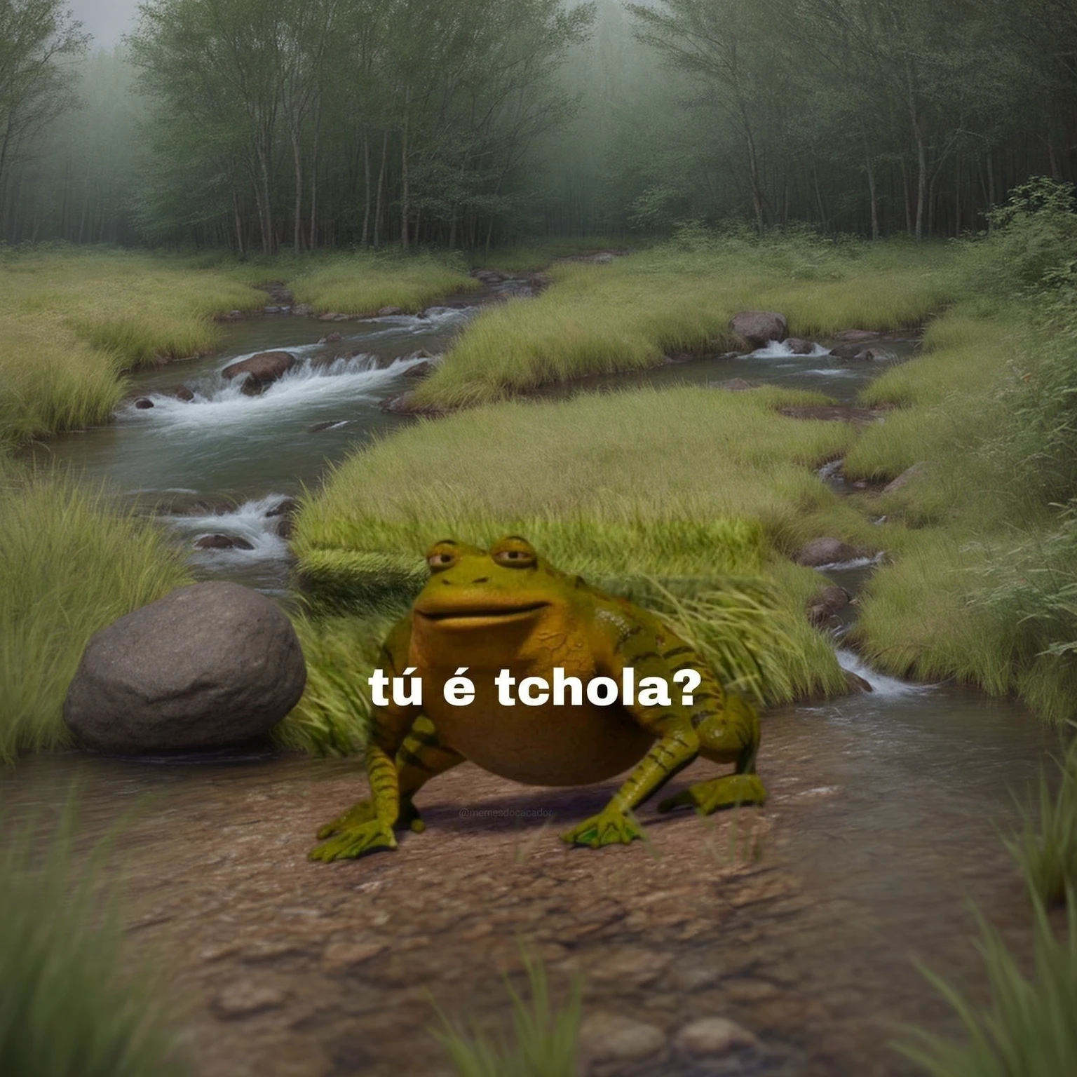 wilderness, grass and streams 