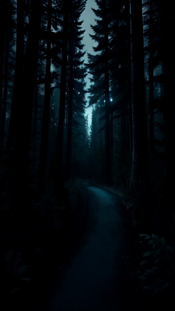 walking in the woods at night, mysterious creature, skinwalker, cryptids, found footage style, cougar in forest at night, unsettling found footage, feral languid female, scary creature, spooky found footage, caught on trail cam, cryptid, in a forest at night, paranormal monster, found footage