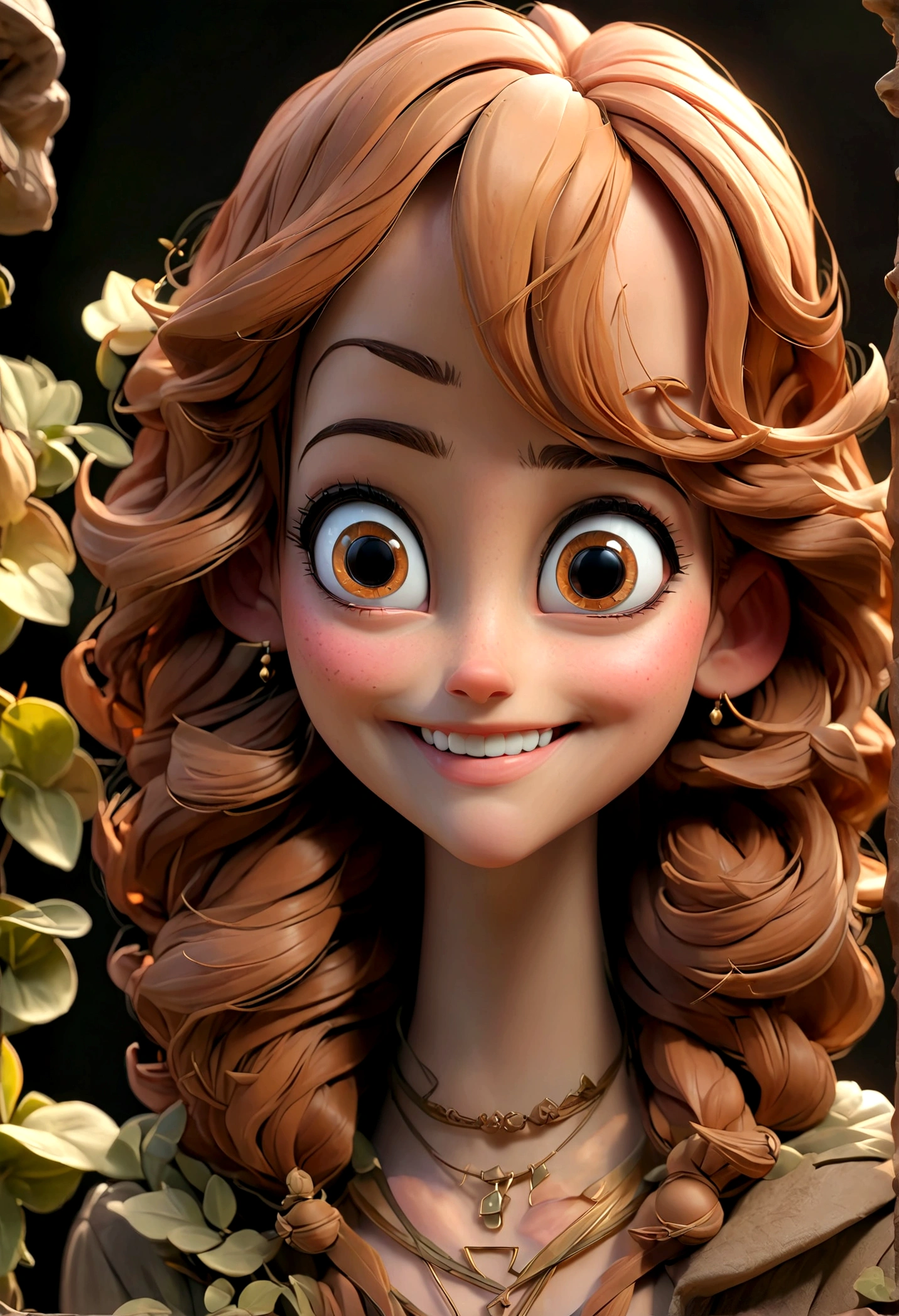smiling
