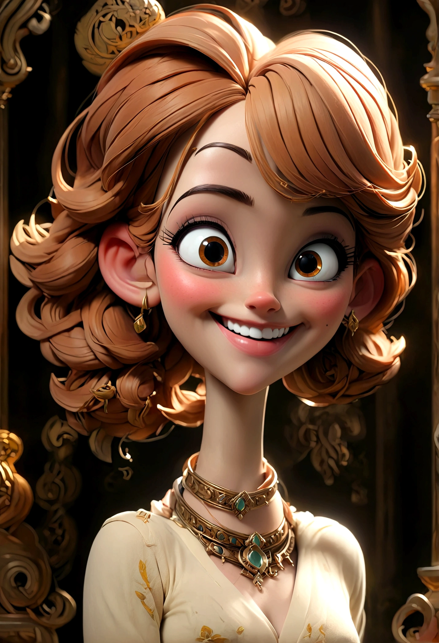 smiling