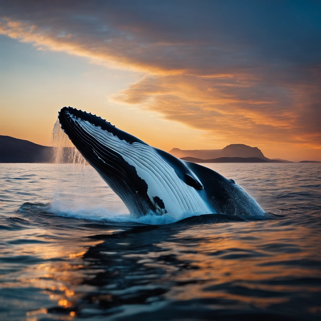 Whale the size of the white earth 