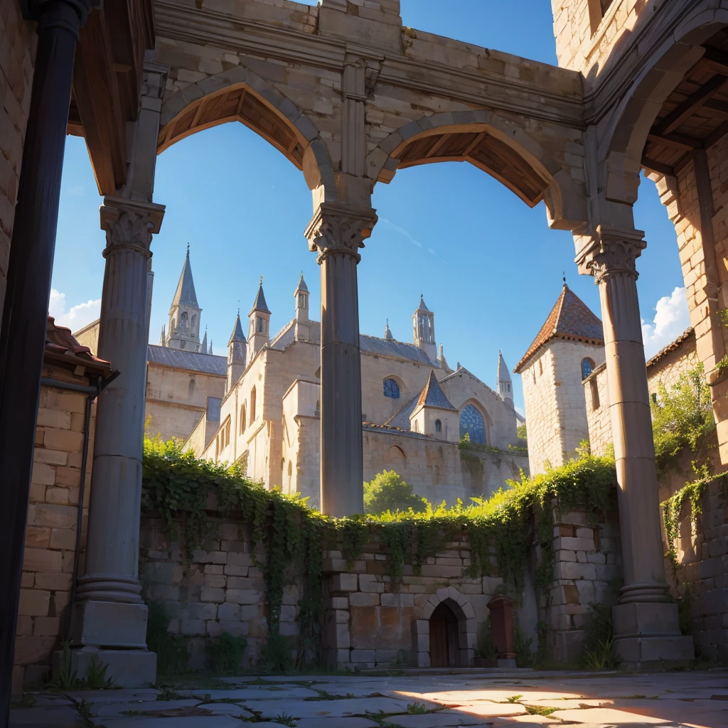 view of medieval tavetn