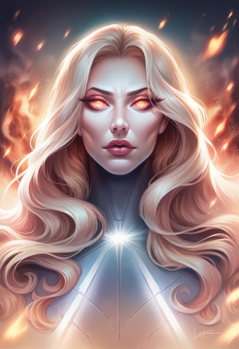 a woman, lady gaga, wearing cybernetic supergirl queen costume, detailed visible face, whole body, high quality, photorealistic, 8k, hyper detailed, hyperrealistic, dramatic lighting, cinematographic, studio lighting, dynamic pose, confident expression, advanced digital painting, conceptual art, digital art, vibrant colors, sharp focus, Beautiful detailed eyes, beautiful detailed lips, extremely detailed face, long eyelashes, intricate details, Flawless skin, Masterpiece, explosions and fire background