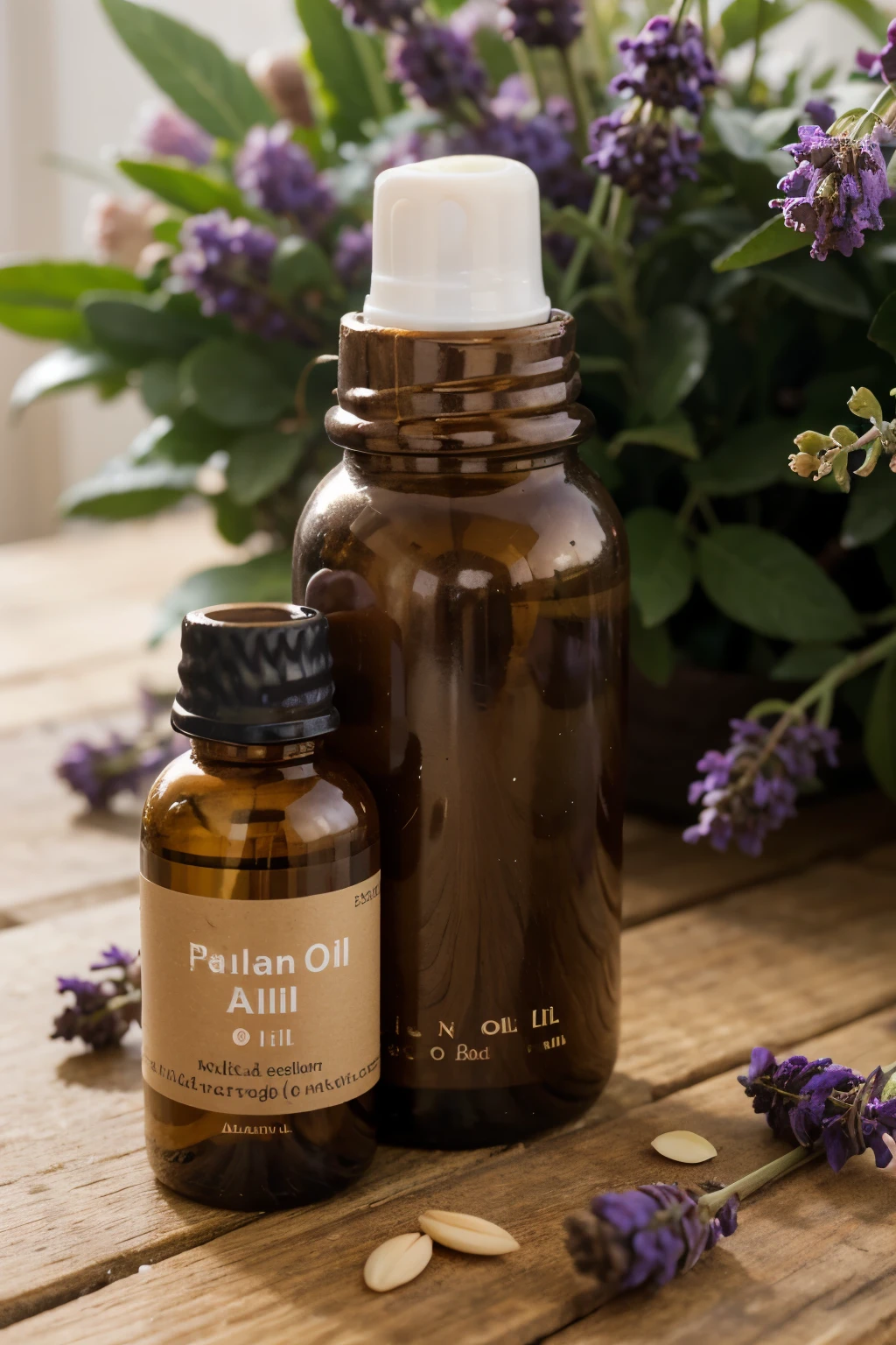 Relaxation oil: Paula CO Materials: Almond oil, Lavender essential oil, Melissa and Bergamot Advantages and benefits: Provides calm and tranquility, helps lower stress and anxiety levels